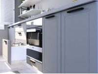Кухня "Глетчер" МДФ Гейнсборо 3000/1 в Луганске